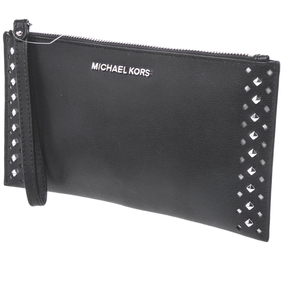 EUC Navy Blue Jet Set Michael Kors Wrist Clutch